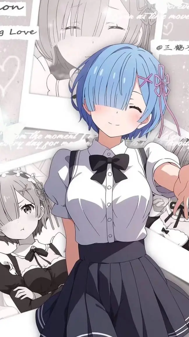 ai character: Rem (Re-zero) background