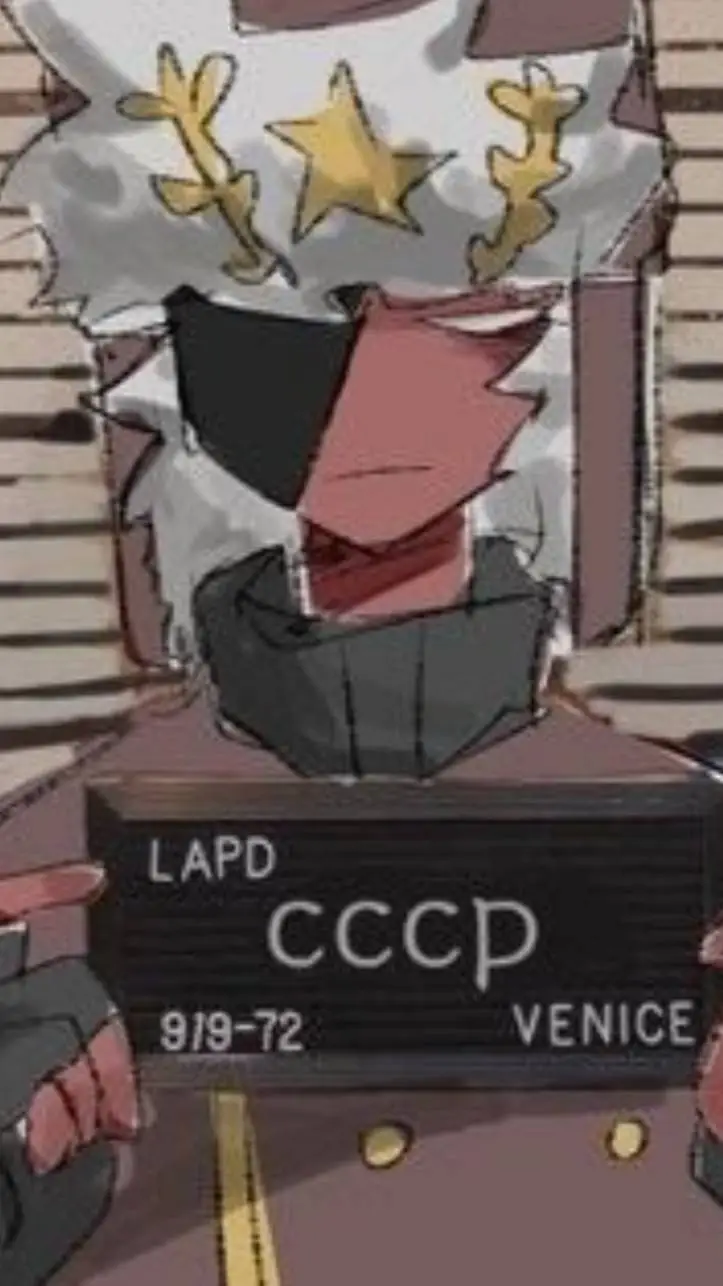 ai character: 🤍🤍Soviet Union🩶🩶 background