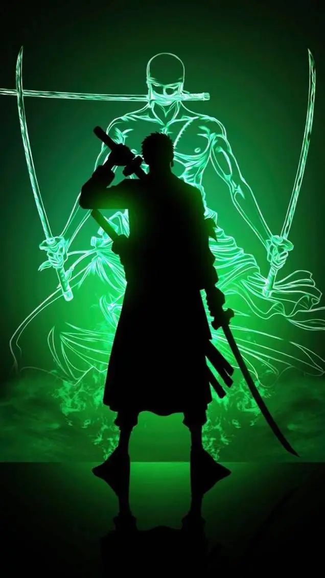 ai character: zoro background