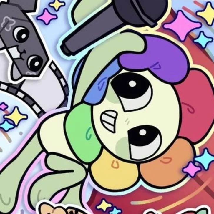 chat with ai character: Dandy world 🌈🎀