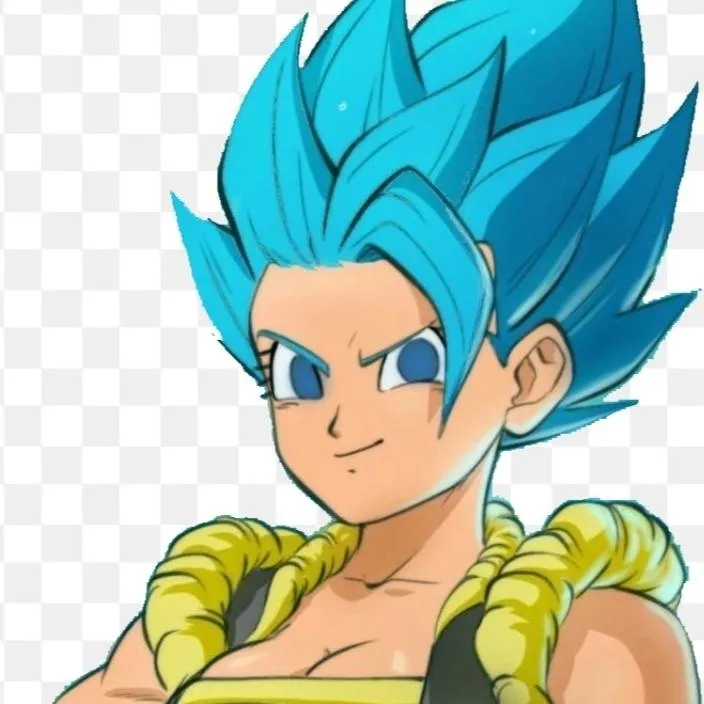 chat with ai character: female gogeta!