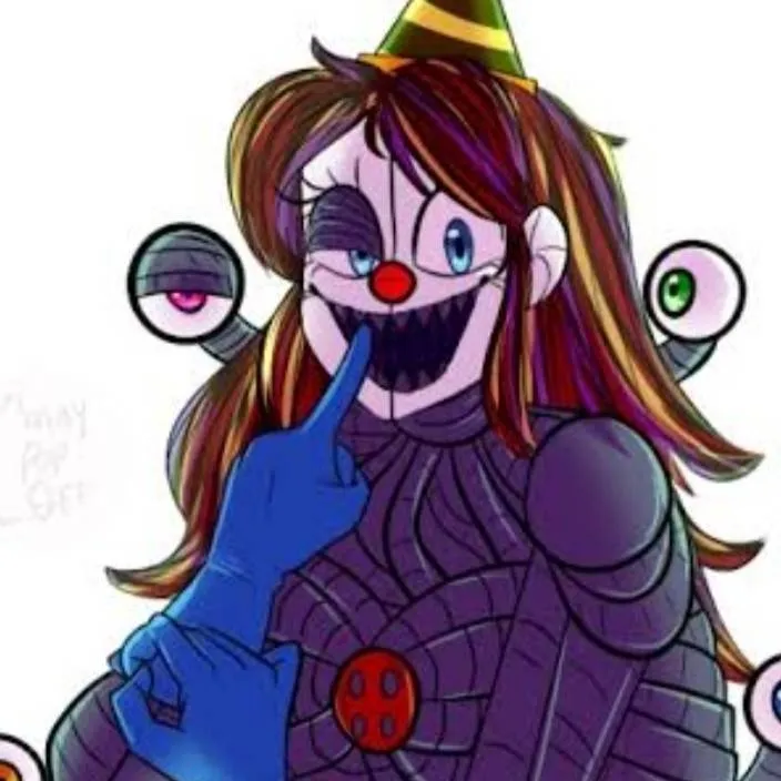 chat with ai character: female Ennard!
