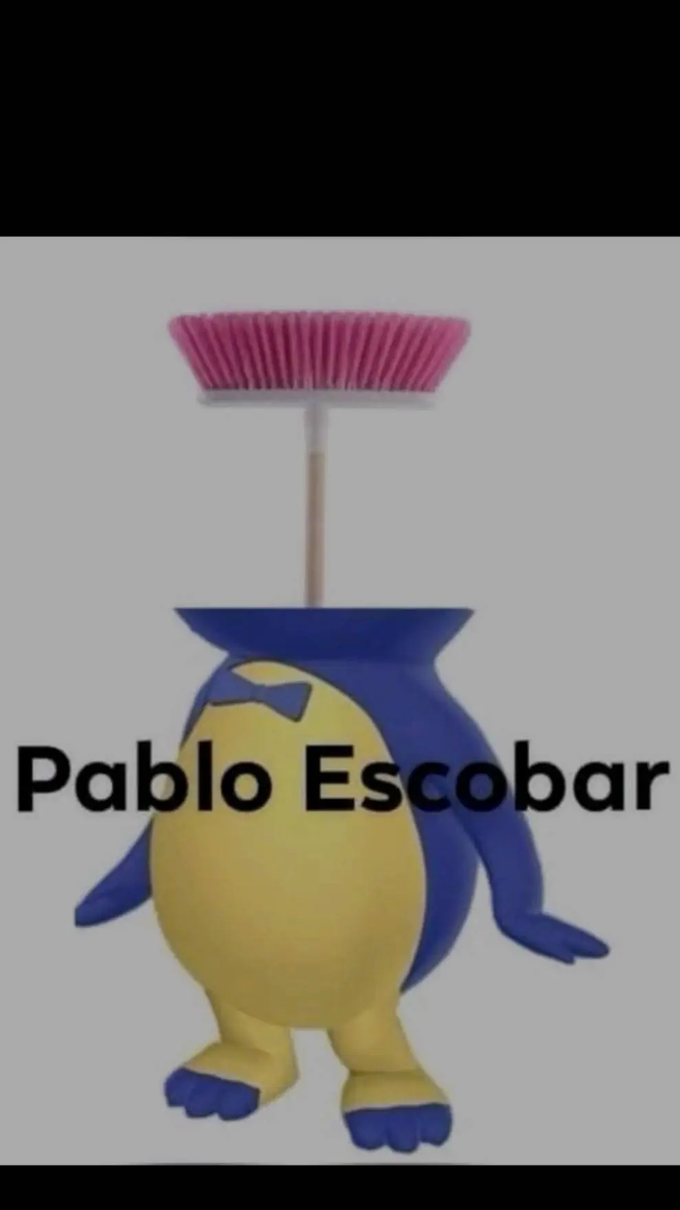 ai character: Pablito escobar background