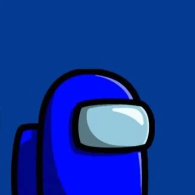 chat with ai character: amongus azul