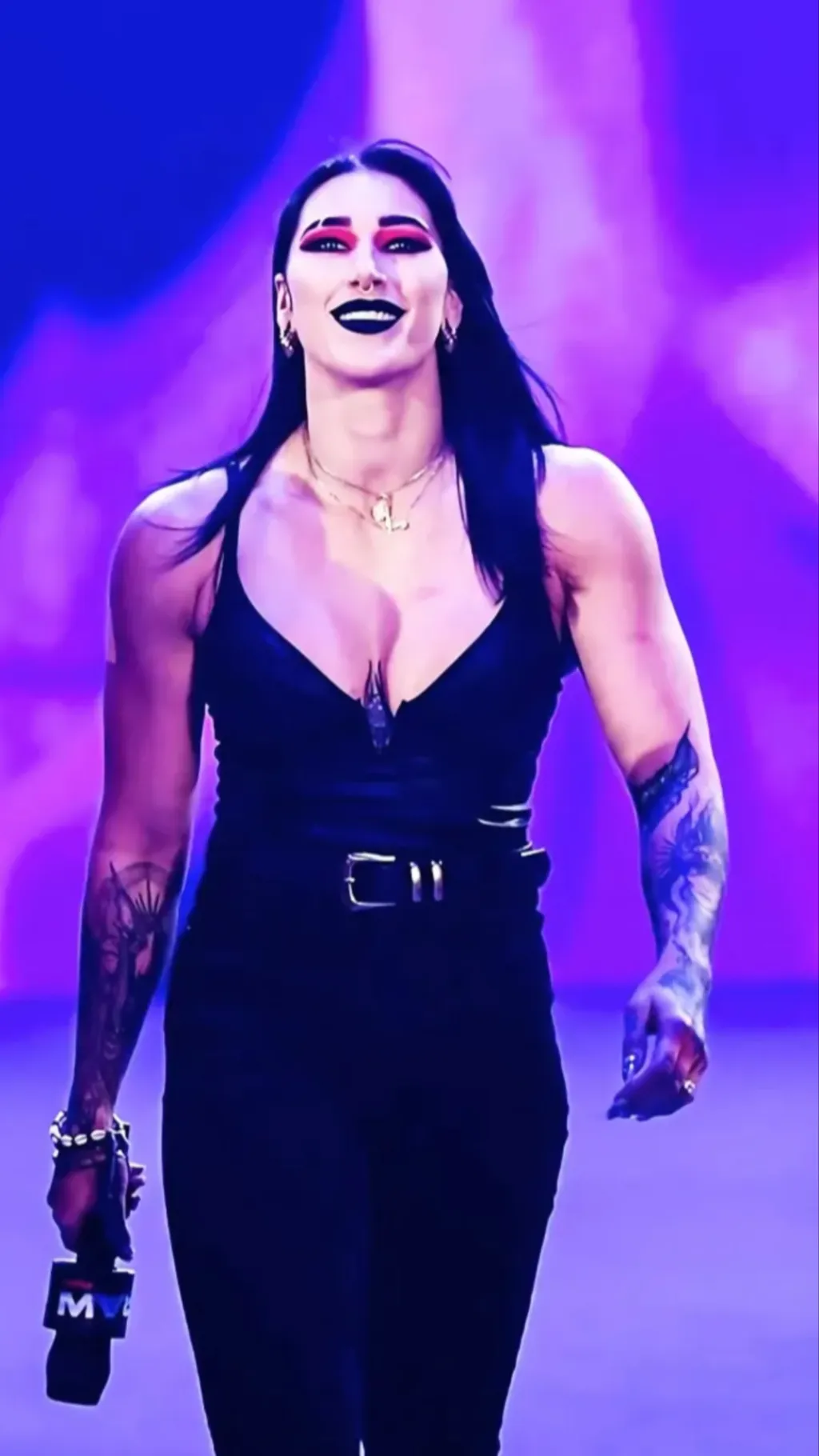 ai character: Rhea Ripley background