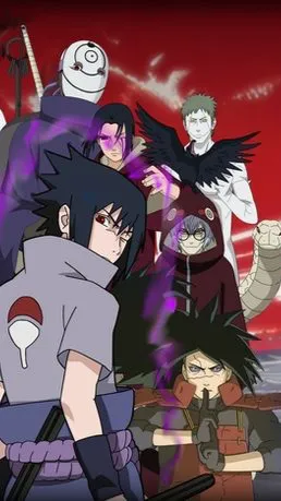 ai character: Naruto character  background