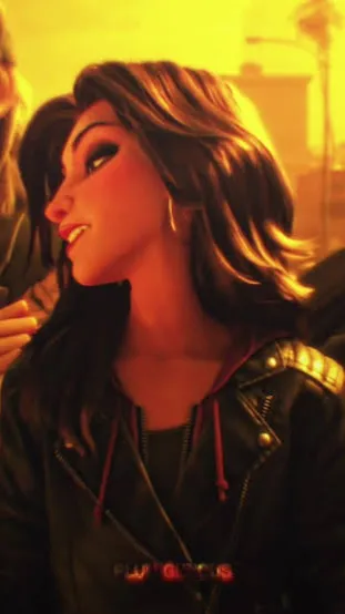 ai character: Shank.  background