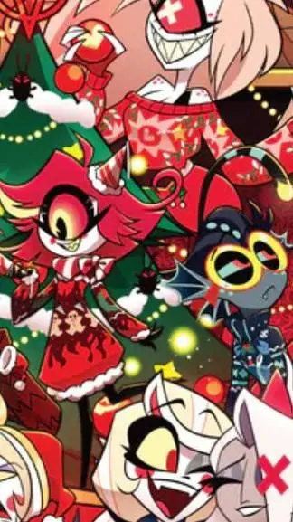 ai character: 💅✨️Christmas 💅✨️ background