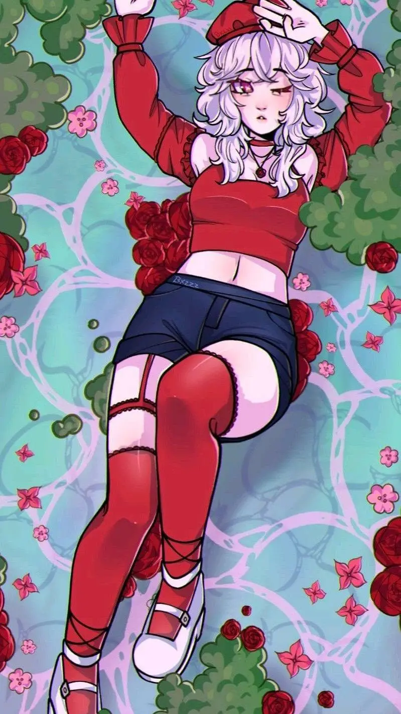 ai character: 🍒cely X miry🫐 background