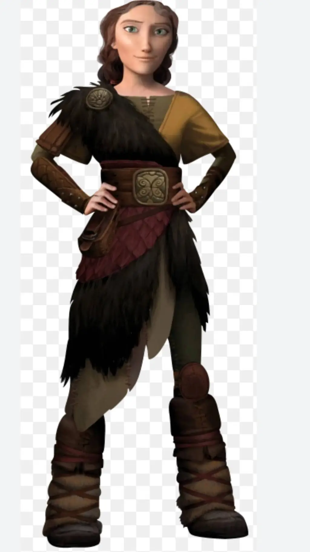 ai character: valca Haddock  background