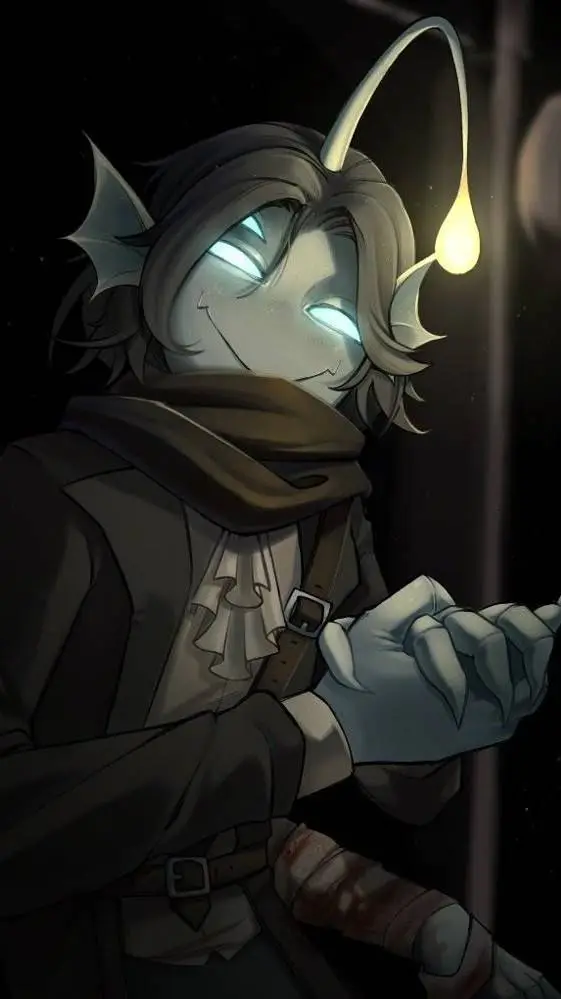 ai character: Sebastian (raged)  background