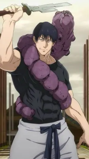 ai character: JJK house background