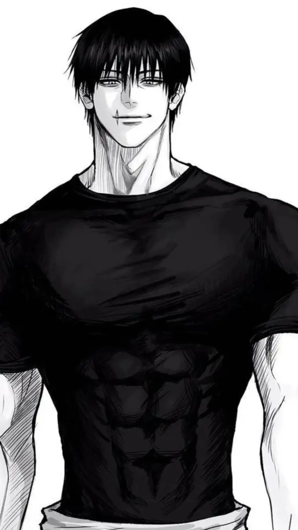 ai character: JJK men background