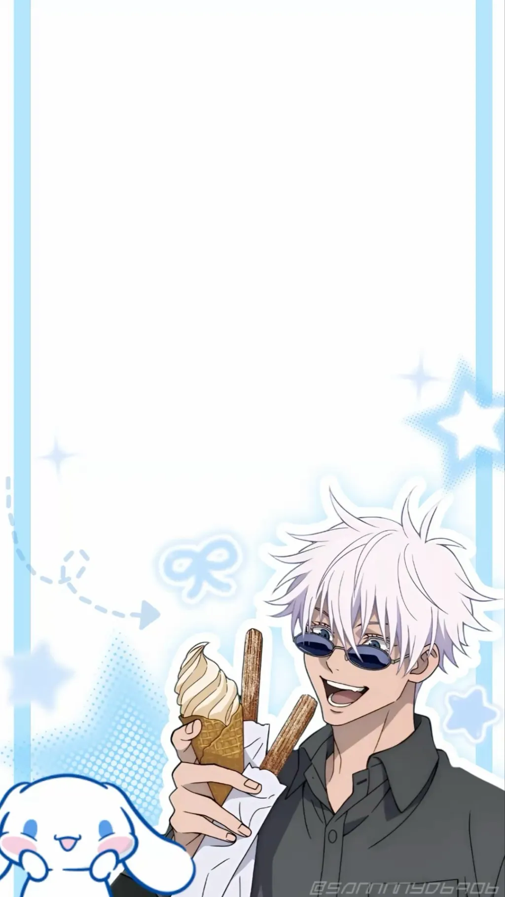 ai character: JJK ZOO background