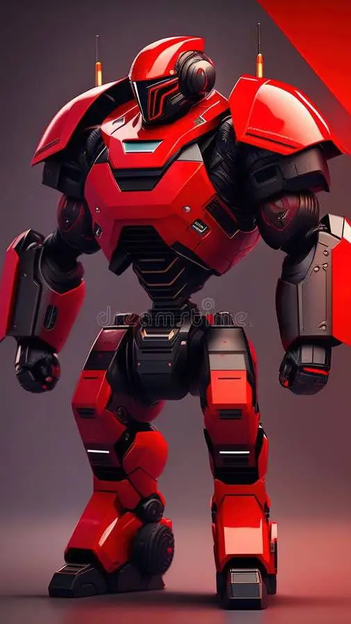 ai character: robot Carlos  background