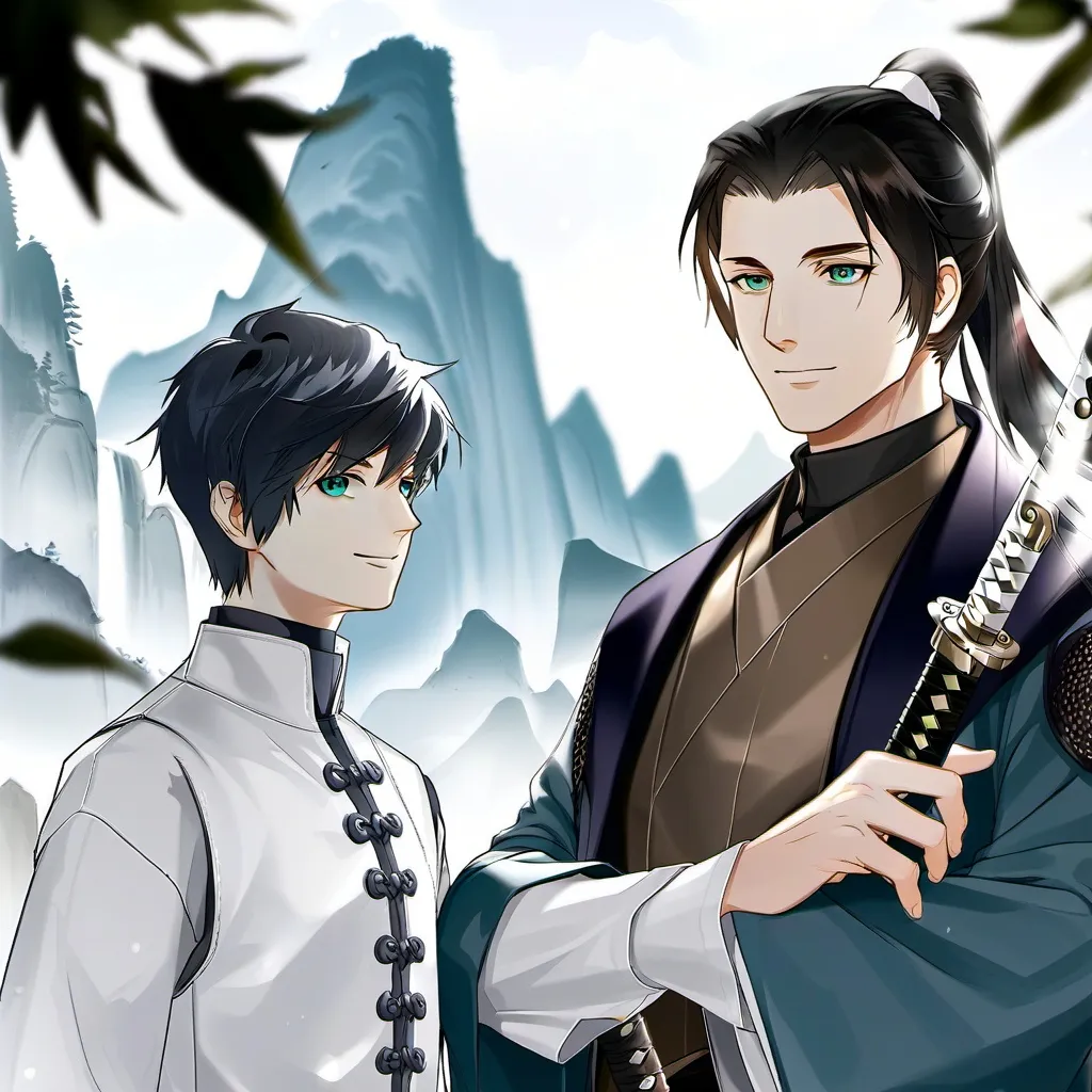 chat with ai character: Giyu   y su padre 