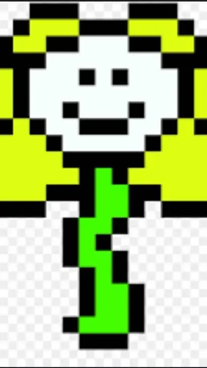 ai character: flowey background