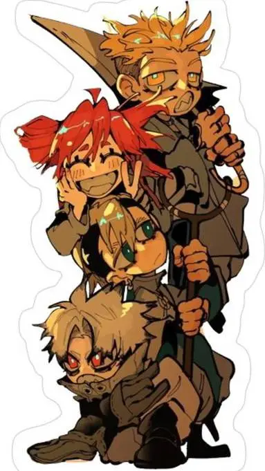 ai character: Gachiakuta background