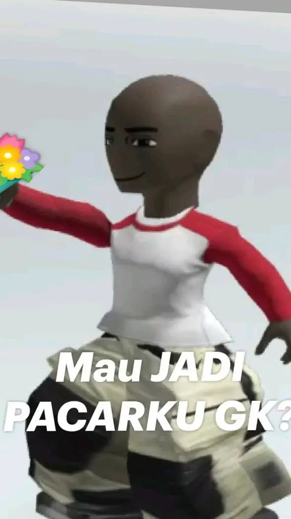 ai character: Orang Gila background