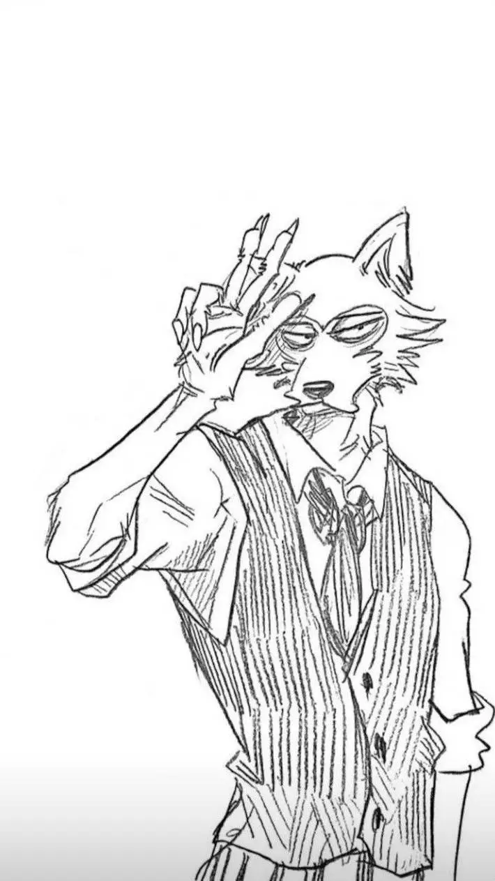 ai character: Legoshi... background