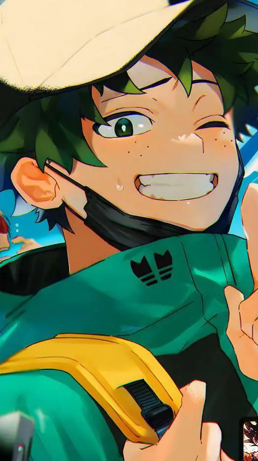 ai character: deku background