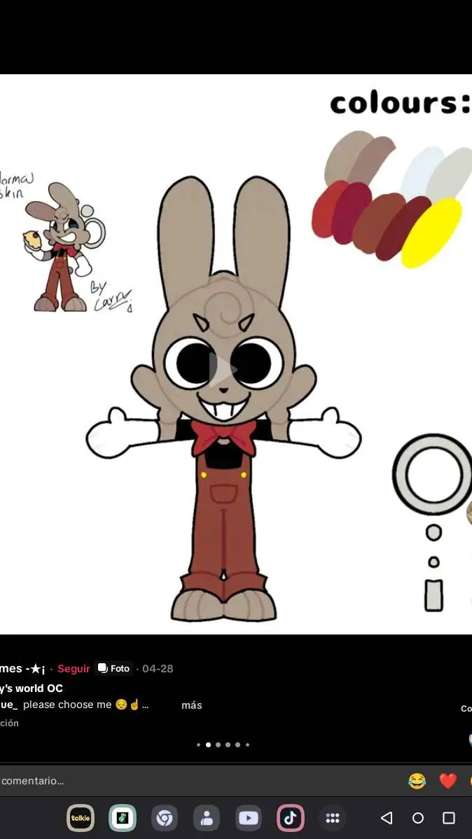 ai character: hoppy  background