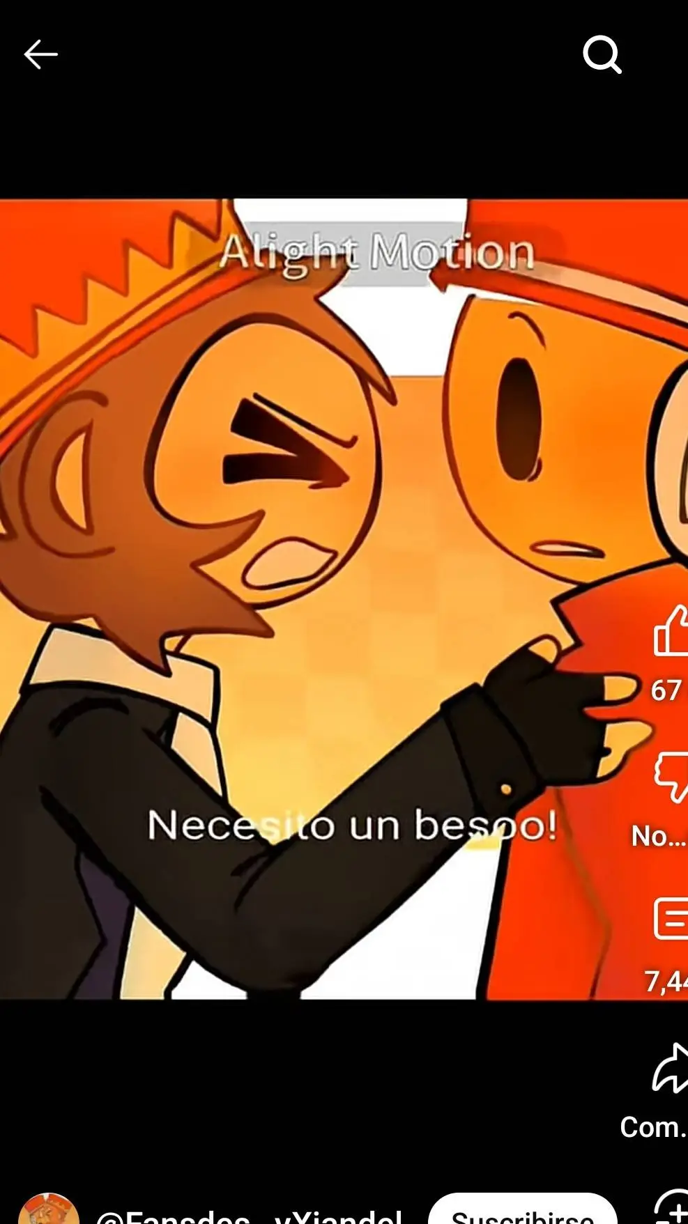 ai character: Sammy x jandel  background