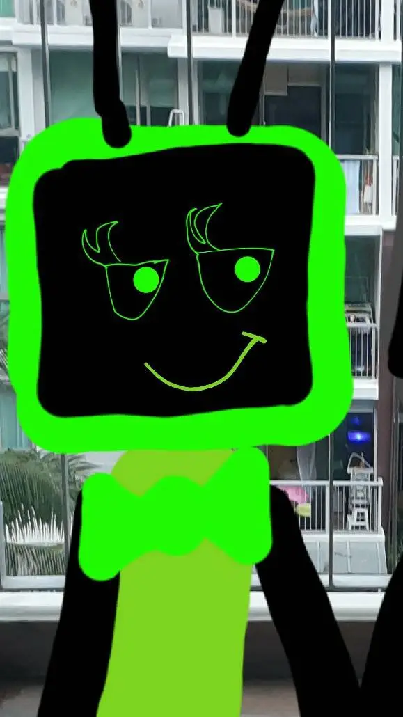 ai character: Dw creep background