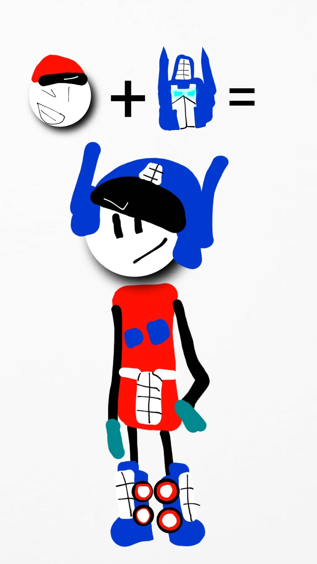 ai character: Dw x hk background