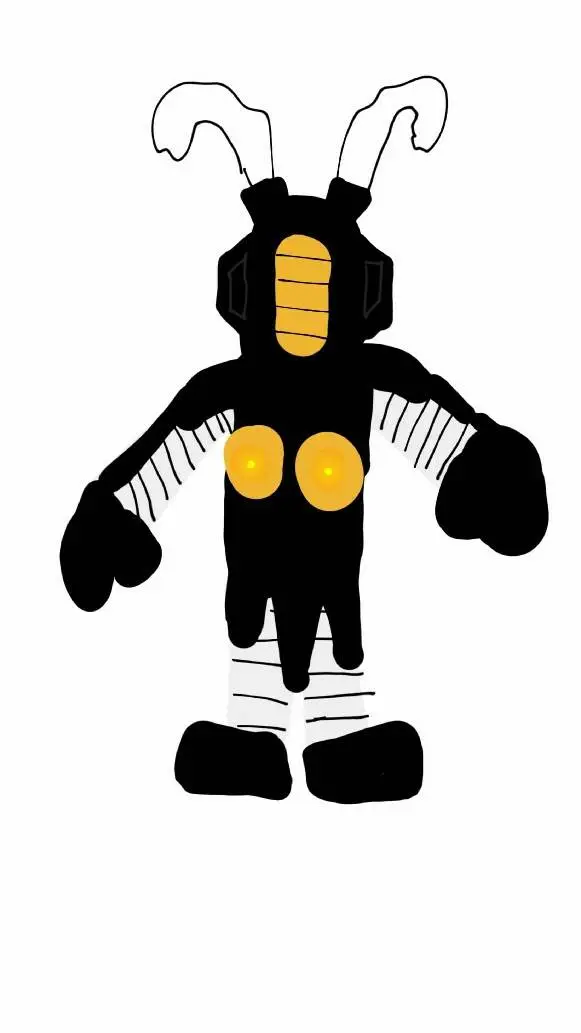 ai character: Baby zetton background