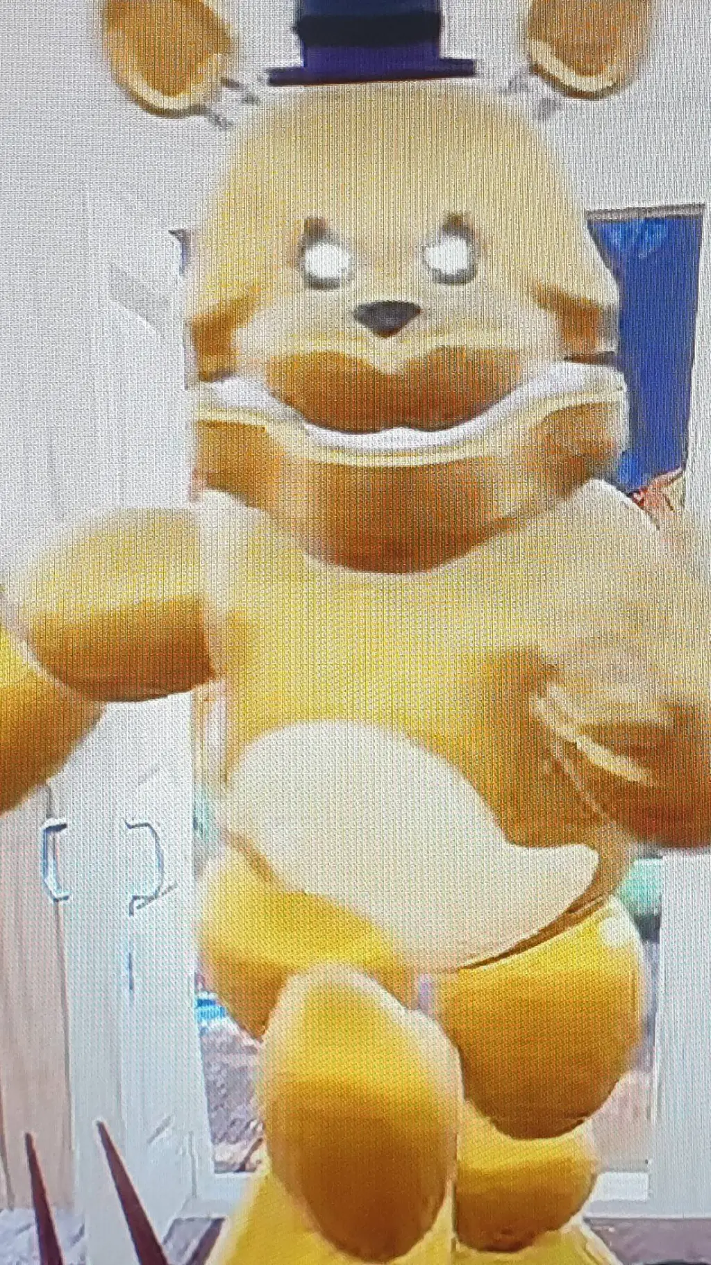 ai character: HN Fredbear background