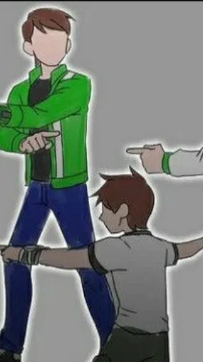 ai character: Ben 10 fighting   background