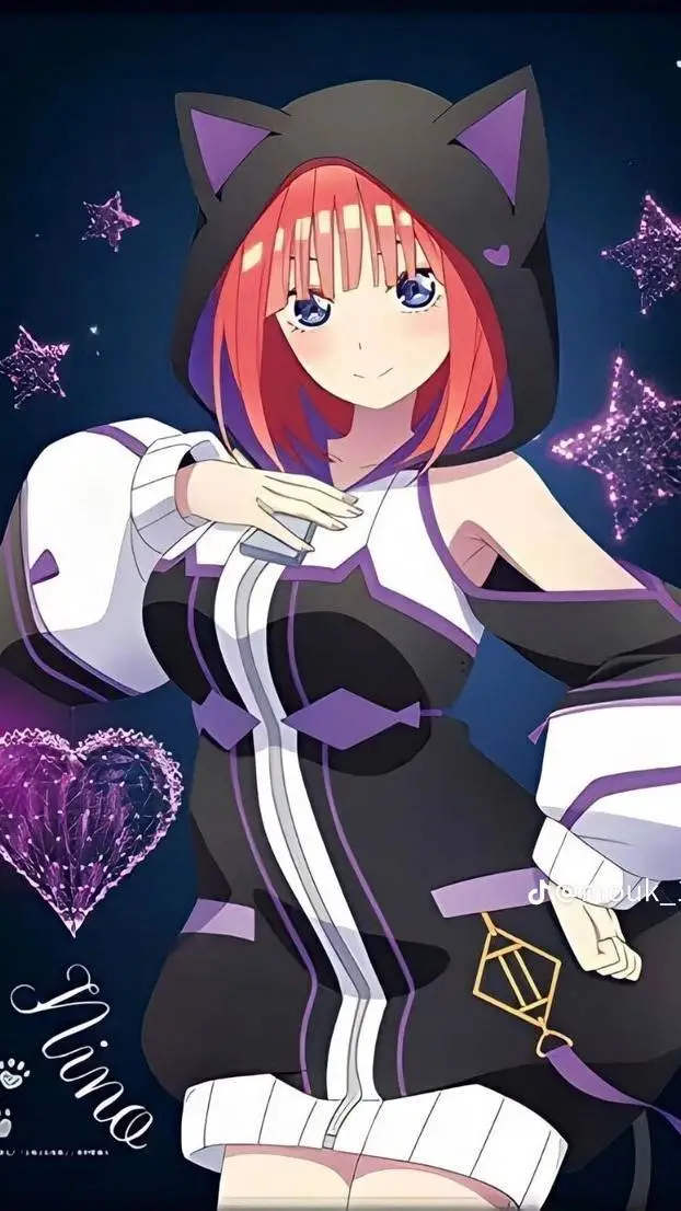 ai character: Nino gato  background