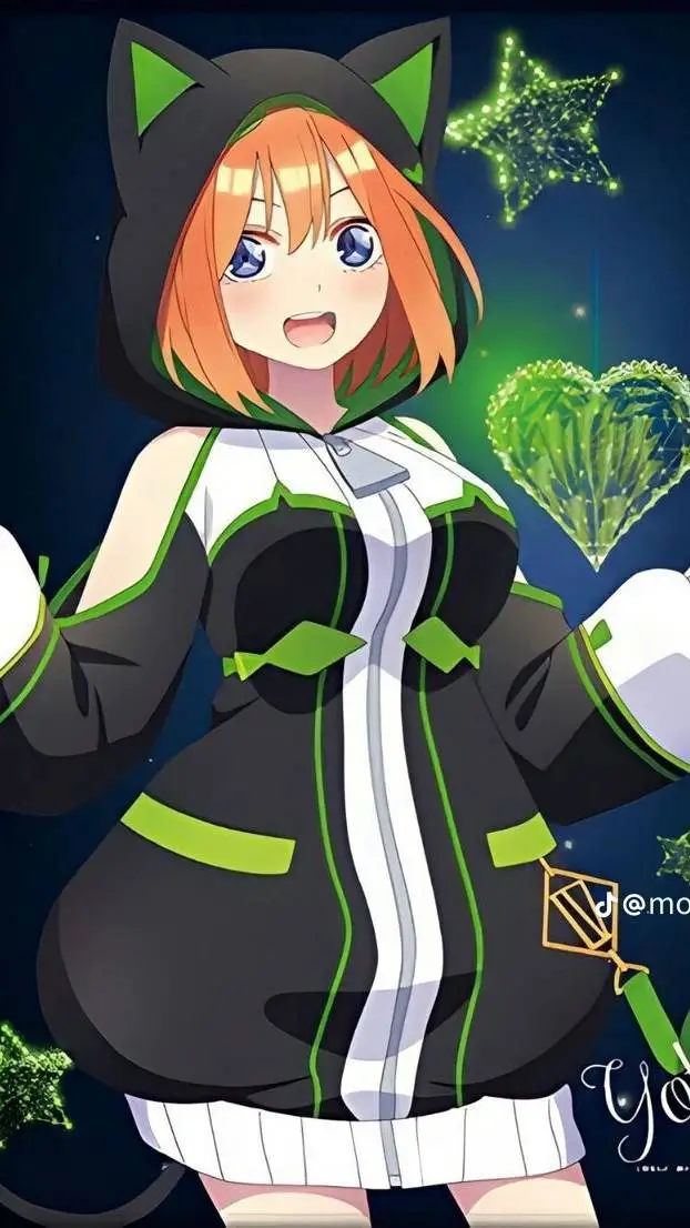 ai character: Yutsuba gato  background