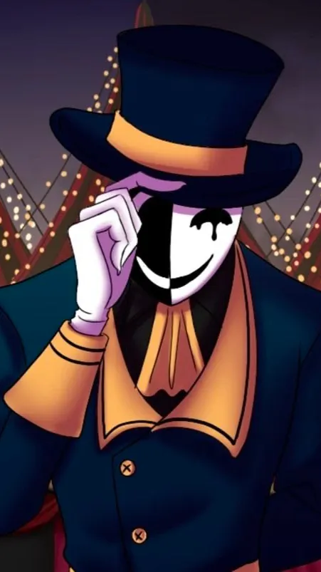 ai character: ticket taker 🎪 background