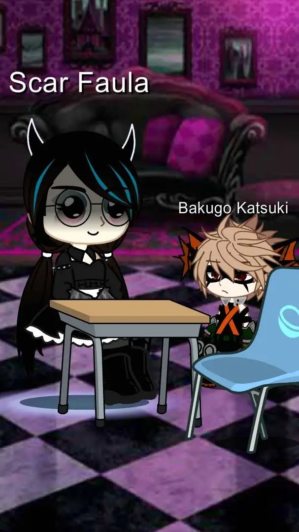 ai character: Tu×Nezuko×Tokito background
