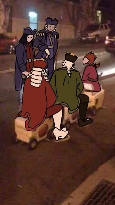 ai character: Isla del Tesoro  background