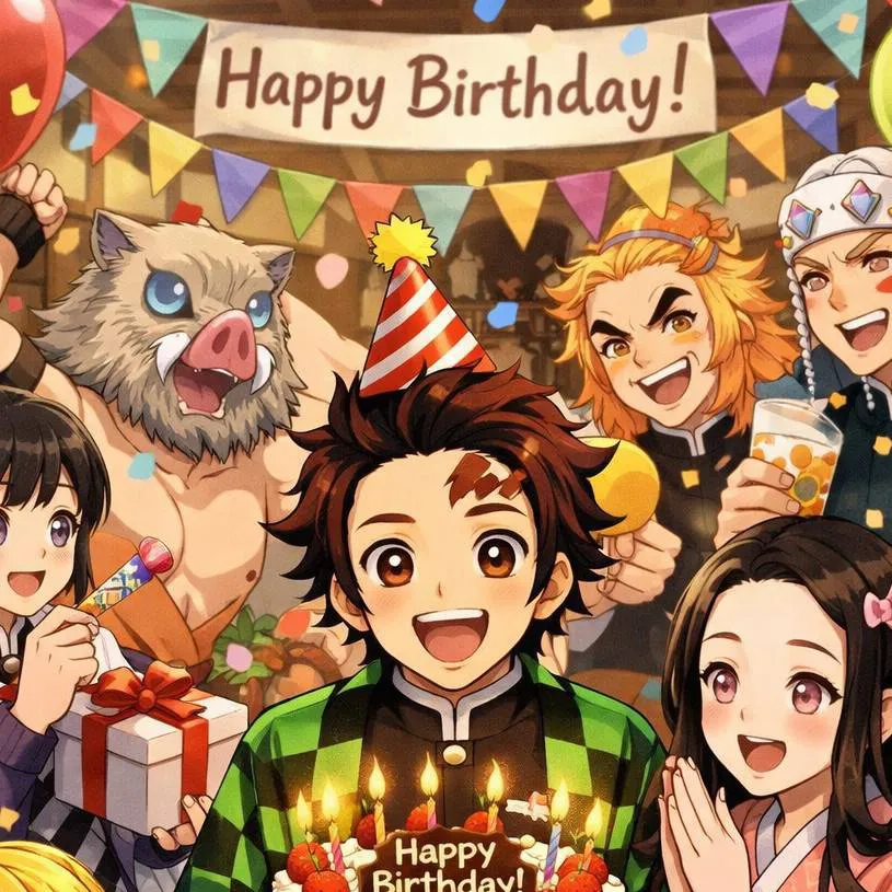 chat with ai character: Happy birthday DS 