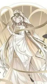 ai character: mystic flour background