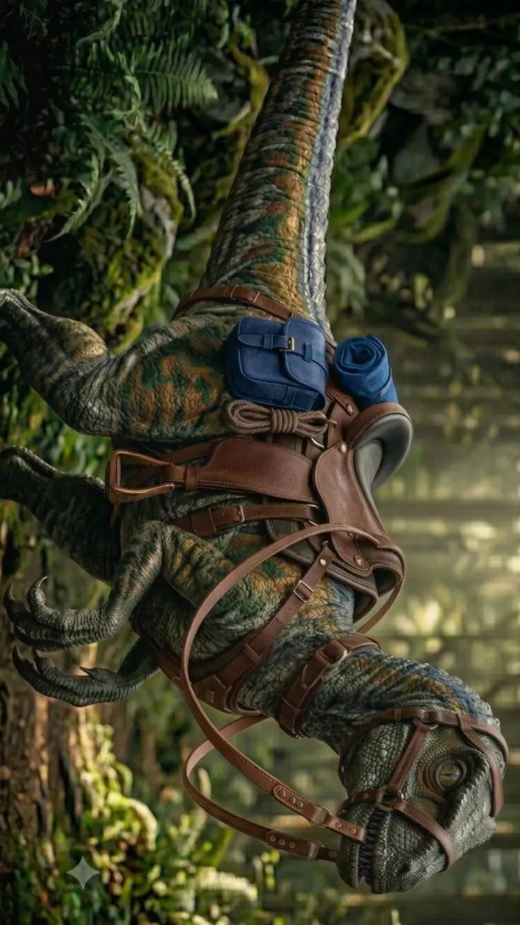 ai character: echo.raptor. background