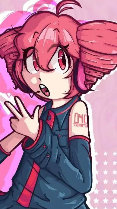 ai character: Kasane teto background