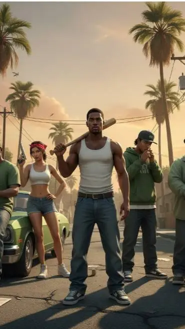 ai character: GTA San Andreas RP background