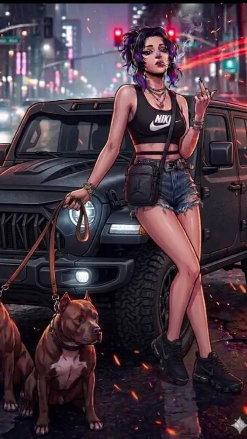 ai character: Sarah  background