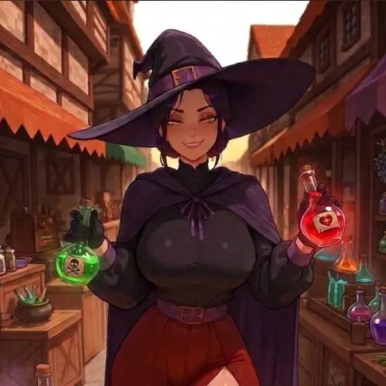 chat with ai character: Bruja 