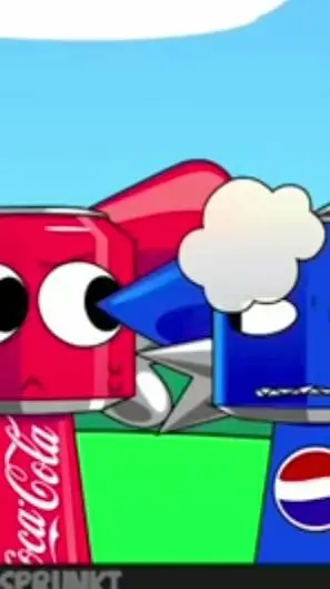 ai character: Los sprunkis soda background