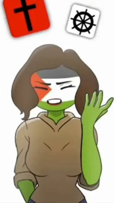ai character: Palestine  background