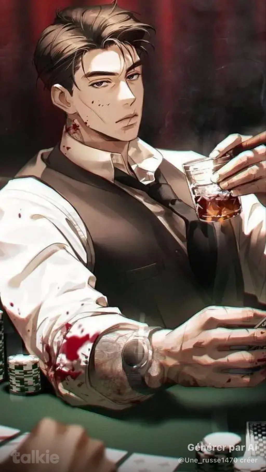 ai character: Itsuki  background