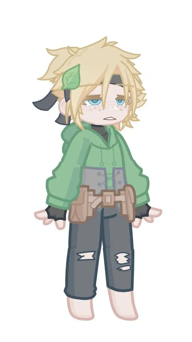 ai character: Orloh ItzJustLeaf  background
