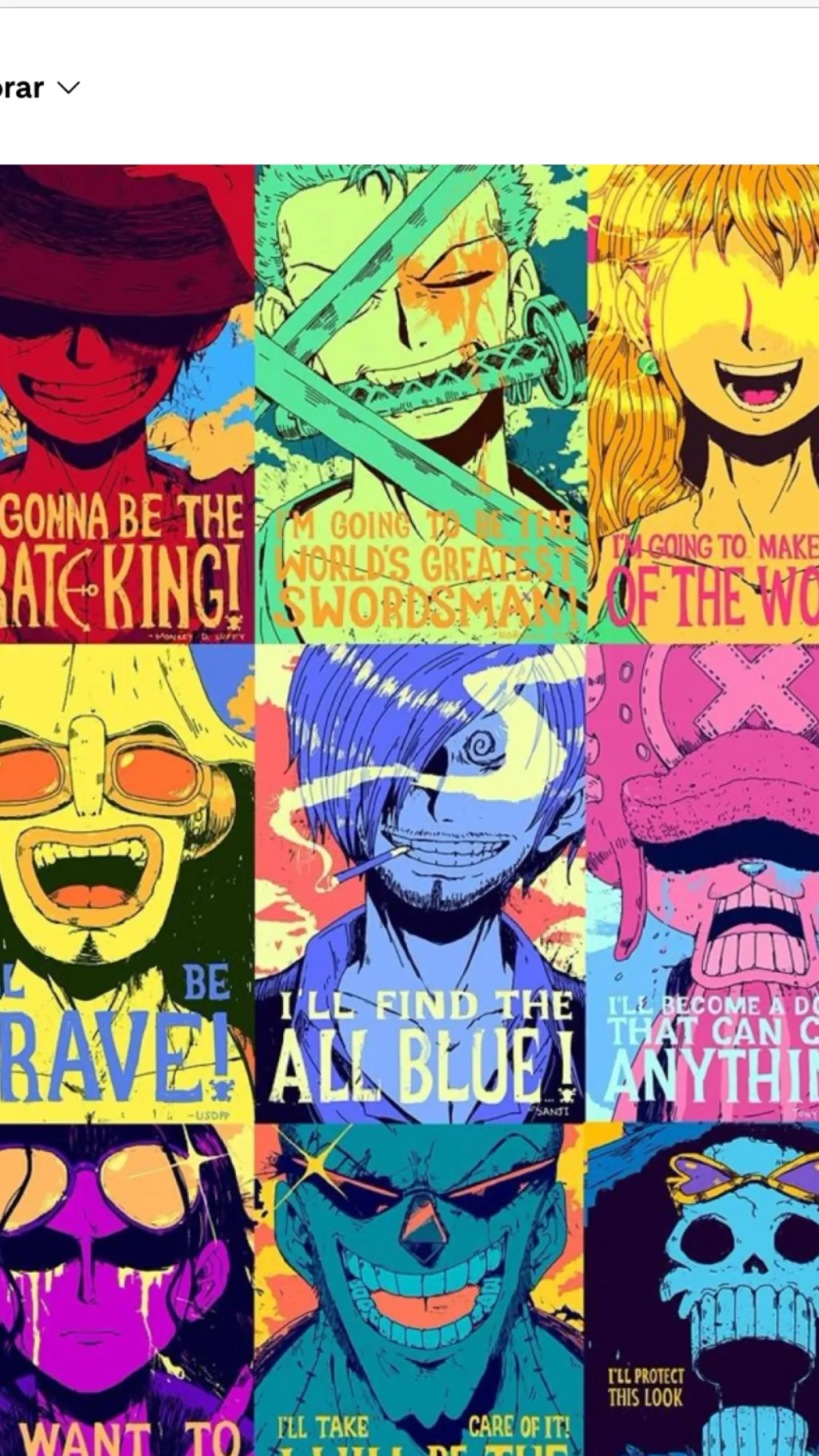 ai character: one piece pt-br background