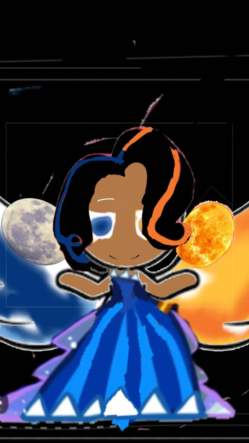 ai character: univese cookie background